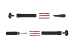 Komplekt, sisekummita rehvide jaoks Zefal Z Bar Plugs, plastik/metall, must v.
