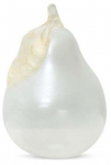 Dekoratiivne klaaskujuke 02, valge, 11 cm x 11 cm x 15 cm