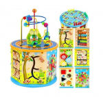 &Otilde;petlik puidust kuubik m&auml;ngudega Kruzzel 22429, 36 cm, mitmev&auml;rviline