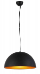Valgusti rippuv AZzardo Modena AZ1395, E27, 1 x 60 W, must v.