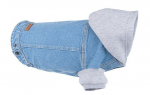Jope koertele Amiplay Denim, helesinine, 40 cm