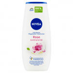 Kehapesugeel Nivea Care & Roses, 250 ml