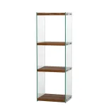 Raamaturiiul Kalune Design Aqua 3, puidu v., 120 cm x 35 cm x 40 cm