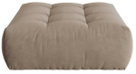 Tumba Micadoni Home Bloom Velvet, hele pruun v., 110 cm x 101 cm x 42 cm