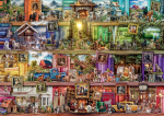Pusle Ravensburger Dogs In The Library, 70 cm x 50 cm, 1000 tk