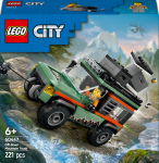 Konstruktor LEGO&reg; City Off-Road Maastiku 4x4 m&auml;giveok 60447, 221 tk