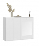 Kummut MC Akcent Projekt X X07A9S19, valge v., 99 cm x 34 cm x 122 cm