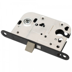 S&uuml;vistatav ukselukk MP MSL-2018, v&auml;rvitud, must, 72 mm/45 mm