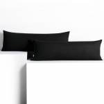 Dekoratiivpadjap&uuml;&uuml;r Restilo Amber, must v., 40 cm x 200 cm, 2 tk