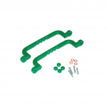 K&auml;epidemete komplekt laste m&auml;nguv&auml;ljakule 4IQ, 25 cm x 7.5 cm, roheline v.