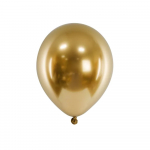 &Otilde;hupallide t&auml;itmise komplekt universaalne PartyDeco, kuldne v., 5 tk