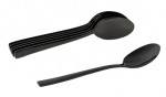 Dessertlusikas Ambition Prato 43390, roostevaba teras, must v., 6 tk, 14 cm