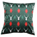 Padjap&uuml;&uuml;r Splendid Deer GP-S-BN-DEER-ZI, roheline, 45 cm x 45 cm