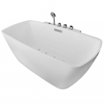 Vann seinaga, teisaldatav AMUE-1701, 170 cm x 85 cm x 61 cm, ristk&uuml;lik, valge