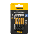 Kruvikeeraja otsikute komplekt Dewalt Flex Torq, PZ1, 57 mm