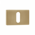 Ukse lukuaugu kate Kuchinox LP1_G01A, kuldne matt, 4 cm x 3.5 cm