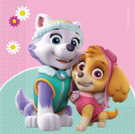 Pabersalvr&auml;tikud Procos Paw Patrol Skye, 33 cm x 33 cm, mitmev&auml;rviline, 20 tk