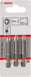 Kruvikeeraja otsikute komplekt Bosch 2607001528, PH2, 49 mm, 1/4"