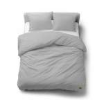 Voodipesukomplekt Eco Line SJL-02, helehall v., 70 x 80 cm, 160 x 200 cm, 3 os.