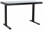Arvutilaud reguleeritava k&otilde;rgusega Home4you Ergo Fit 18720, 122 cm x 62 cm, 73.5 - 118 cm, must v.