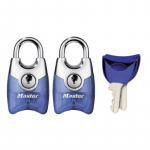 Riputatav ukselukk Masterlock Fusion 4630EURTAST, sinine v., 20 mm, 2 tk