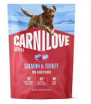 Kuiv koeratoit Carnilove Active Adult, kalkun/l&otilde;he, 1.5 kg