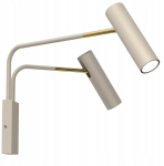Valgusti seinale Luminex Axion 276, GU10, 2 x 10 W, beež v.