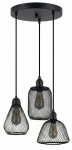 Valgusti lagi Opviq Berk 16401-2-A, E27, 3 x 40 W, must v.
