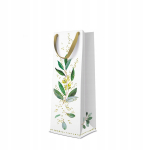 Kinkekott Paw Decor Collection Golden Eucaliptus, 10 cm x 37 cm x 12 cm, valge v./roheline v.