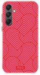 Telefoni &uuml;mbris Mio Wild Hearts Magsafe Samsung Galaxy S24 5G, punane v./roosa v.