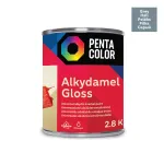 Emailv&auml;rv, universaalsed Pentacolor Alkydamel, l&auml;ikiv, 2.8 kg, hall v.