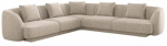 Nurgadiivan Cosmopolitan Design Tulum Eden 4, tume beež v&auml;rv, 255 x 255 cm x 70 cm