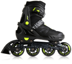 Kahjustatud pakendiga toode. Rulluisud Blackwheels Sonic, must v./roheline v., 37-40
