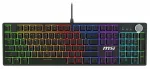 Juhtmega m&auml;nguklaviatuur MSI Forge GK320 S11-04CE203-HH9, Inglise (US), must v.