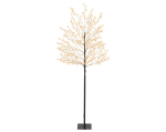 Dekoratsioon "Puit" LED-valgustusega, 150 cm, must v.