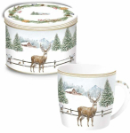 Tass Easy Life White Forest, pruun v./valge v./roheline v., 0.350 l