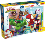 Pusle Lisciani Spidey Amazing Friends, 70 cm x 50 cm, 24 tk