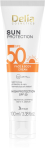 P&auml;evituse hoolduskreem keha jaoks/tooted n&auml;ole Delia Cosmetics Sun Protection SPF50, 100 ml