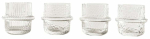 Klaaside komplekt Homla Noran, klaas, 0.21 l, 4 tk