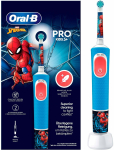 Elektriline hambahari Oral-B Vitality Pro 103 Kids Spiderman, sinine v.