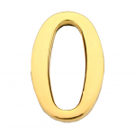 Uksenumber Vagner SDH GP-0, 4.5 cm, tsink, kuldne