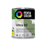V&auml;rvi alus Pentacolor Ultra 10, emulsiooni-, poolmatt, 1 l