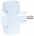 Kolmik (kolme haruga) Okko, 16 A, 250 V