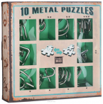 M&otilde;istatused EUREKA! 10 Metal Puzzle Green