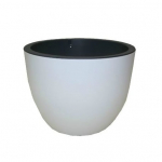 Lillepott Form Plastic Muna 3300, plastik, &Oslash; 30 cm, valge v.