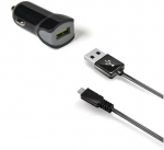 Auto laadija Celly Turbo, Micro USB/USB