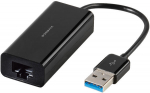 Adapter Vivanco USB 3.0 Network Adapter USB 3.0, RJ-45, 0.1 m, must