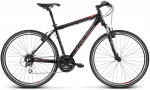 Jalgratas krossi- Kross Evado 3.0, 28 ", 19" raam, must/punane