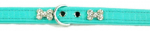 Kaelarihm koertele Hunter Croque Bone, sinine, 290 - 330 mm x 26 mm, 29-33