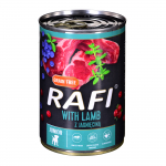 M&auml;rg koeratoit Dolina Noteci Rafi Junior, lambaliha, 0.4 kg